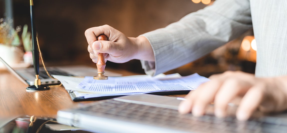 Business insurance certificate